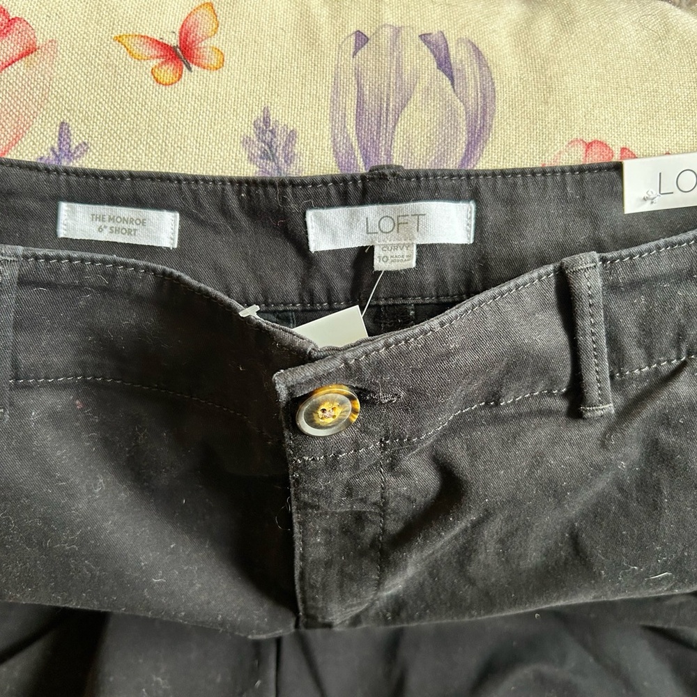 LOFT Black Shorts